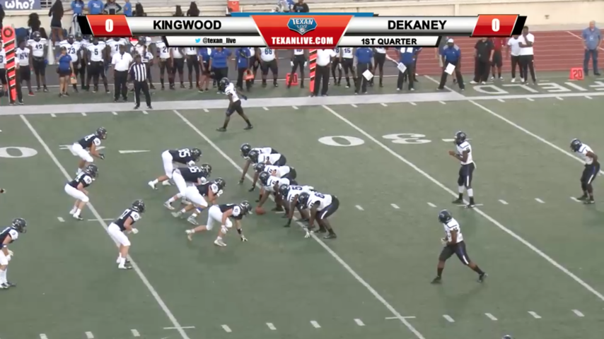 Dekaney vs Kingwood Football 9-6-2018 7pm at Turner Stadium