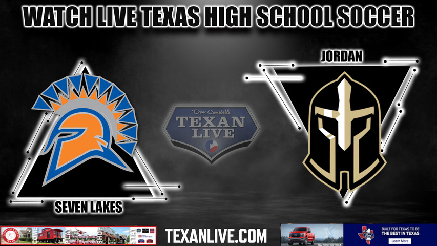 Seven Lakes vs Jordan - 6A Region 3 -- 11:30PM - 4/6/2024 - Girls Soccer - Live from Abshier Stadium - Regional Final