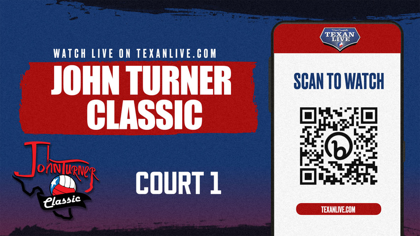 John Turner Classic Volleyball Tournament - Court 1 - Pearland High School - 8/16/24 - 8:00am start