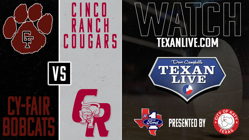 Cy Fair vs Cinco Ranch - 5:30pm- 8/20/2024 - Volleyball - Live from Cinco Ranch High School