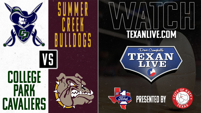 College Park vs Summer Creek - 6:30pm- 8/23/2024 - Volleyball - Live from Summer Cree High School