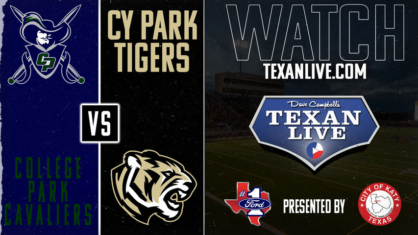 College Park vs Cy Park - 6:00pm- 8/31/2024 - Football - Live from Cy Fair FCU Stadium