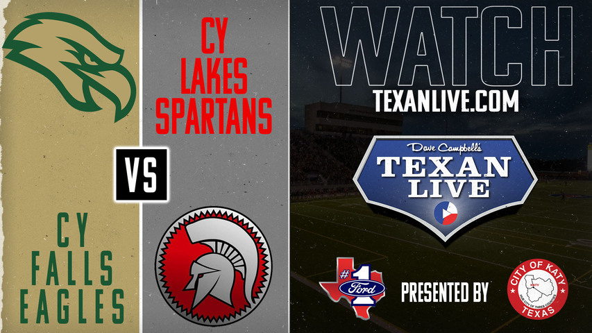 Cy Falls vs Cy Lakes - 6:00pm- 8/31/2024 - Football - Live from Pridgeon Stadium