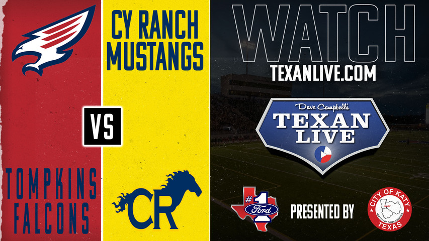 Tompkins vs Cy Ranch - 7:00pm- 8/30/2024 - Football - Live from Cy Fair FCU Stadium