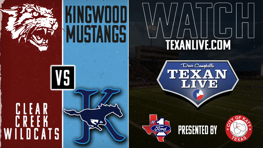 Kingwood vs Clear Creek - 6:00pm- 8/29/2024 - Football - Live from Veterans Memorial Stadium