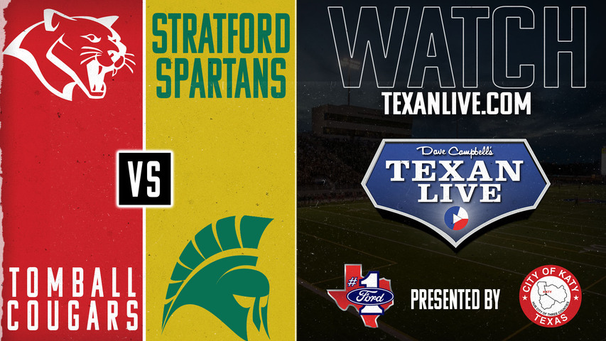 Tomball vs Stratford - 6:30pm- 8/29/2024 - Football - Live from Tully Stadium