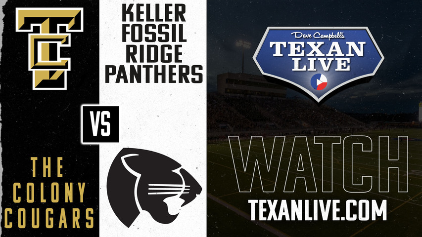 The Colony vs Fossil Ridge - 7:00pm- 8/29/2024 - Football - Live from Keller ISD Athletic Complex