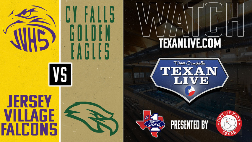 Jersey Village vs. Cypress Falls - 6pm start- 8/28/2024 - Waterpolo - Girls then Boys - Live from CFISD Natatorium (W)