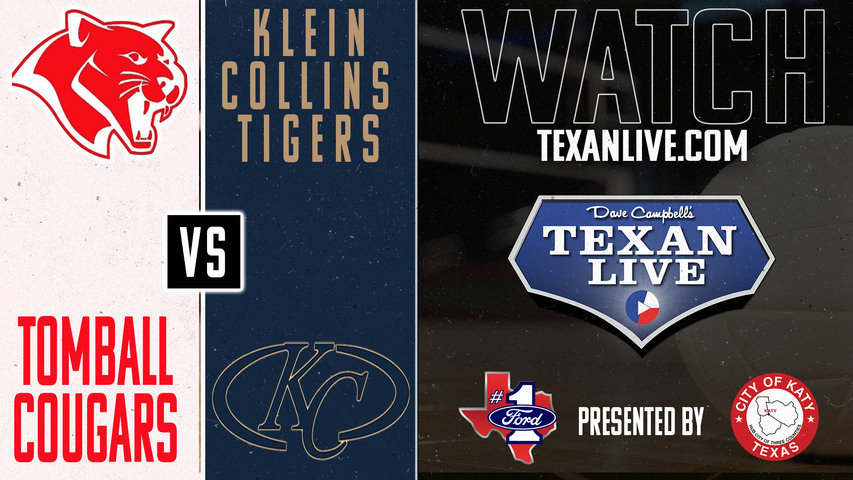 Tomball vs Klein Collins - 5:30pm- 8/27/2024 - Volleyball - Live from Klein Collins High School