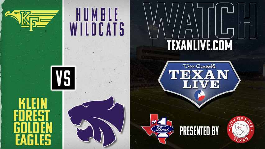 Klein Forest vs Humble - 6:00pm- 9/7/2024 - Football - Live from Turner Stadium