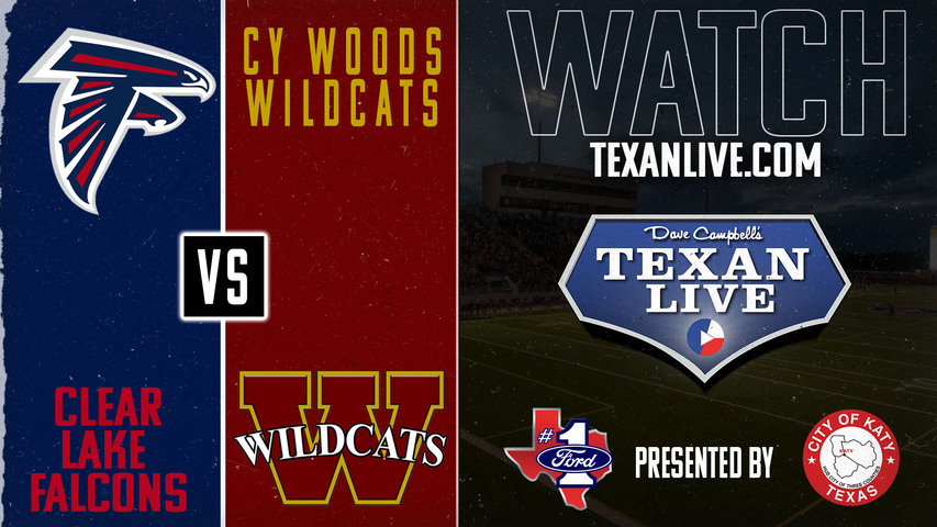 Clear Lake vs Cy Woods - 6:00pm- 9/7/2024 - Football - Live from Cy Fair FCU Stadium