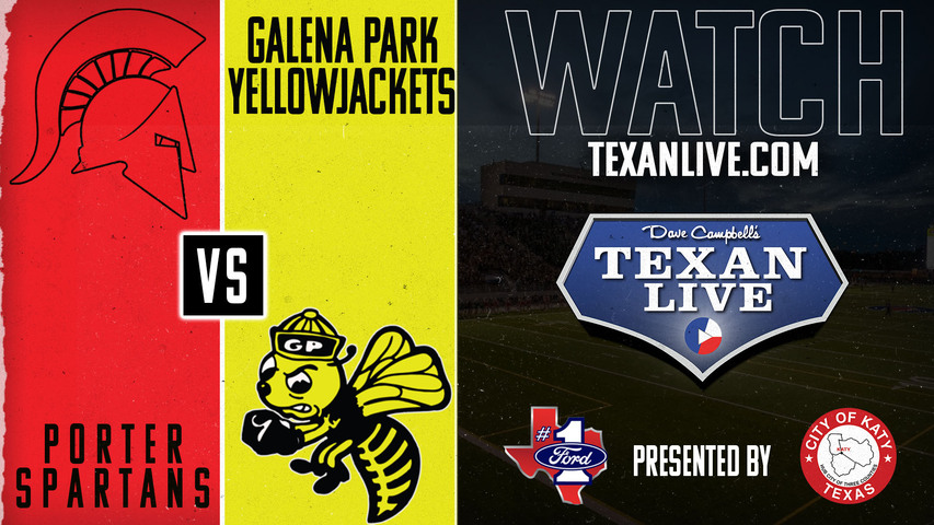 Porter vs Galena Park - 7:00pm- 8/29/2024 - Football - Live from Galena Park ISD Stadium