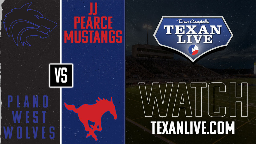 Plano West vs JJ Pearce- 7:00pm- 9/6/2024 - Football - Live from Eagle-Mustang Stadium