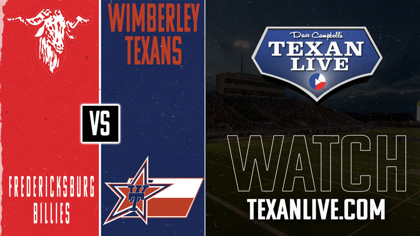 Fredericksburg vs Wimberley- 7:30pm- 9/6/2024 - Football - Live from Texan Stadium