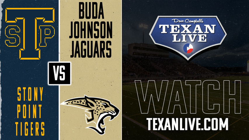 Stony Point vs Buda Johnson - 7:30pm- 9/6/2024 - Football - Live from Shelton Stadium