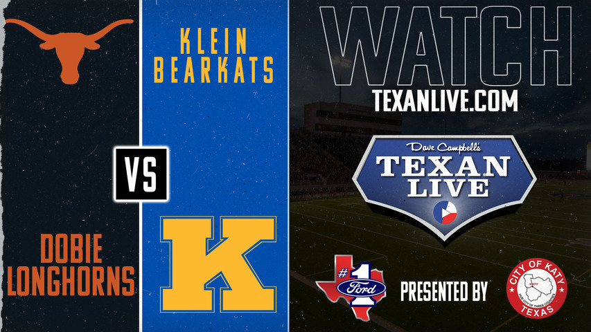 Dobie vs Klein - 7:00pm- 9/6/2024 - Football - Live from Klein Memorial Stadium