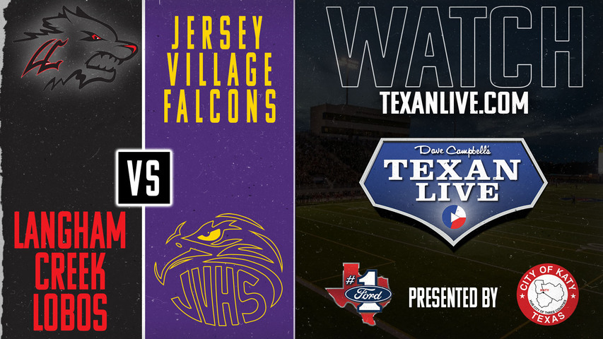 Langham Creek vs Jersey Village - 6:30pm- 9/5/2024 - Football - Live from Cy Fair FCU Stadium