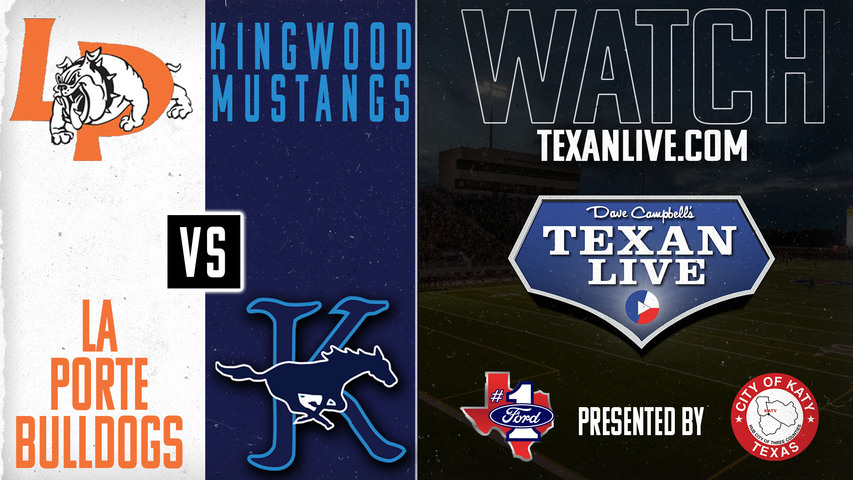 La Porte vs Kingwood - 7:00pm- 9/5/2024 - Football - Live from Turner Stadium