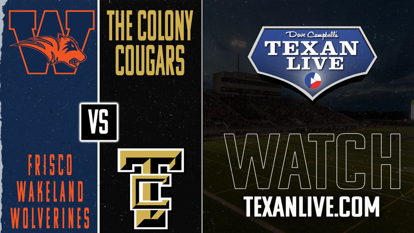 Frisco Wakeland vs The Colony - 7:00pm- 9/5/2024 - Football - Live from Tommy Briggs Stadium