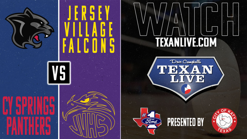 Cy Springs vs Jersey Village - 5:30pm- 9/3/2024 - Volleyball - Live from Jersey Village High School