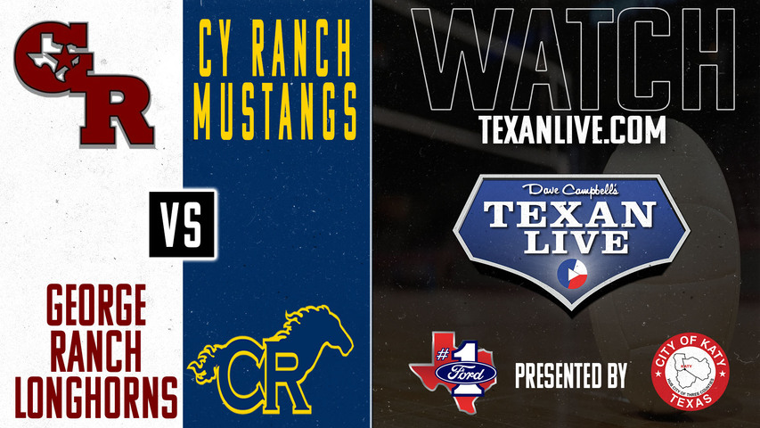 George Ranch vs Cy Ranch - 5:30pm- 9/3/2024 - Volleyball - Live from Cypress Ranch High School