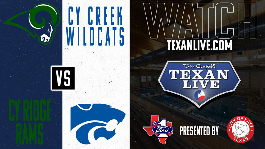 Cypress Ridge vs. Cypress Creek - 6pm start- 9/4/2024 - Waterpolo - Girls then Boys - Live from CFISD Natatorium (W)