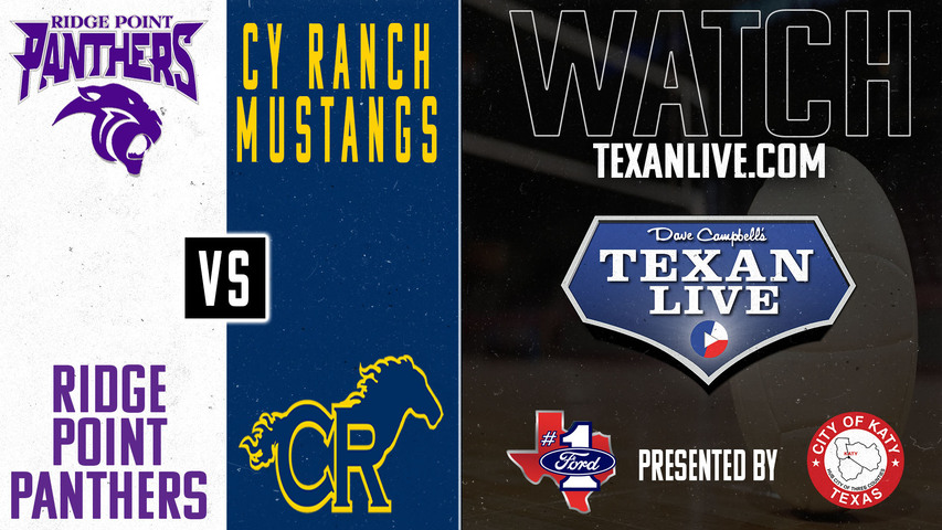 Ridge Point vs Cy Ranch - 5:30pm- 9/10/2024 - Volleyball - Live from Cypress Ranch High School