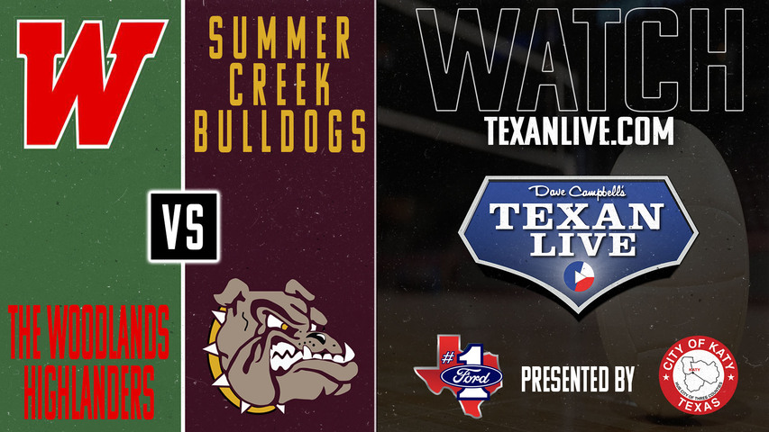 The Woodlands vs Summer Creek - 6:30pm- 9/10/2024 - Volleyball - Live from Summer Creek High School