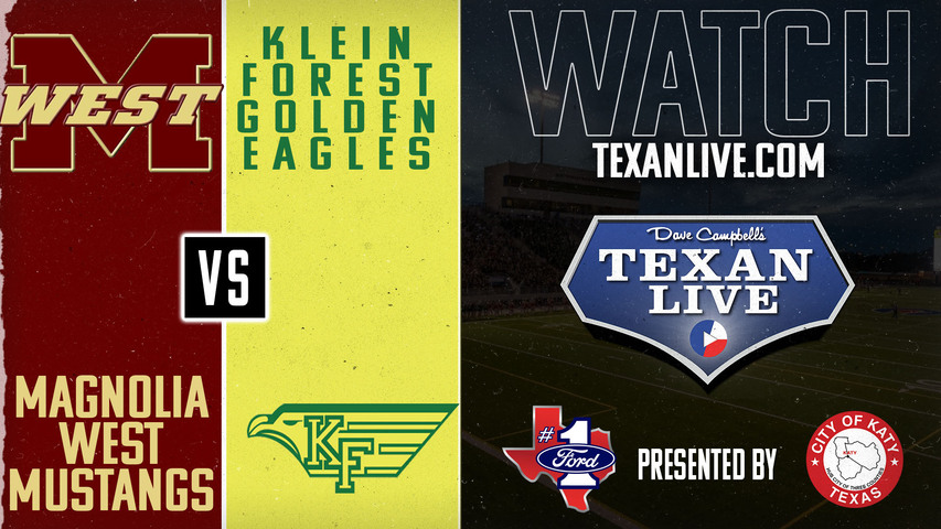 Magnolia West vs Klein Forest - 6:00pm- 9/14/2024 - Football - Live from Klein Memorial Stadium