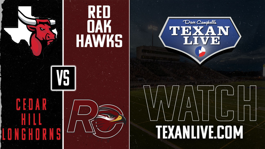 Cedar Hill vs Red Oak- 7:00pm- 9/13/2024 - Football - Live from Billy Goodloe Stadium