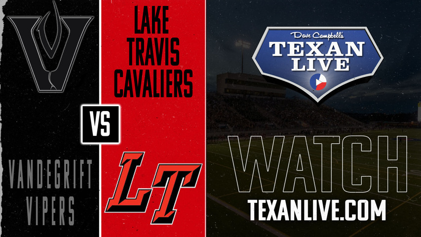 Vandegrift vs Lake Travis JV White - 5:00pm- 9/11/2024 - Football - Live from Cavalier Stadium