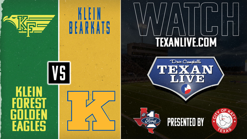 Klein Forest vs Klein - 7:00pm- 9/20/2024 - Football - Live from Klein Memorial Stadium