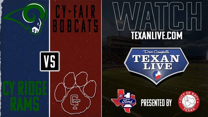 Cy Ridge vs Cy Fair - 6:30pm- 9/26/2024 - Football - Pridgeon Stadium