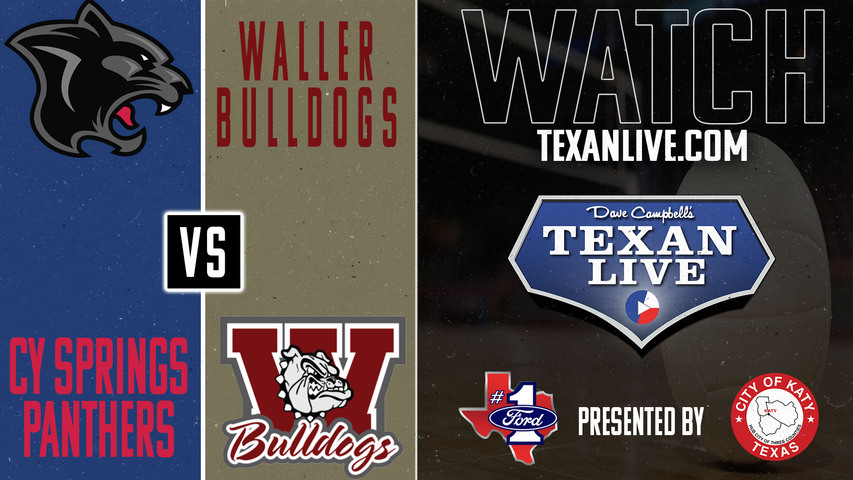 Cy Springs vs Waller - 5:30pm- 10/1/2024 - Volleyball - Live from Waller High School