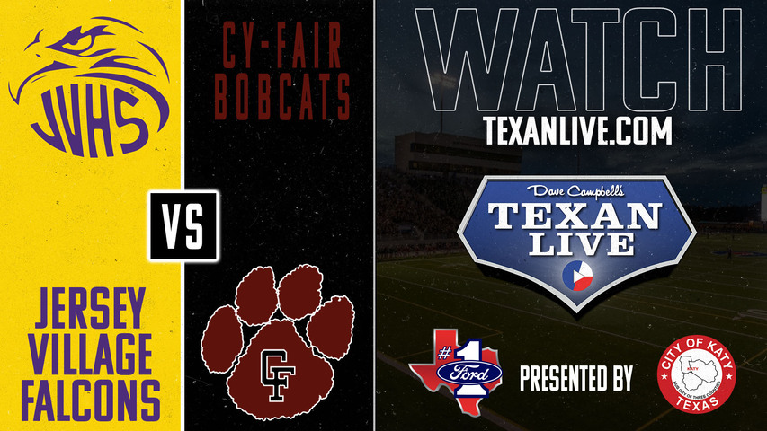 Cy Fair vs Jersey Village - 7:00pm- 10/4/2024 - Football - Pridgeon Stadium