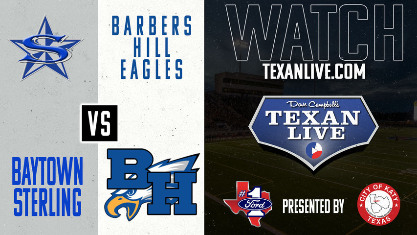 Sterling vs Barbers Hill - 7:00pm- 10/4/2024 - Football - Eagle Stadium