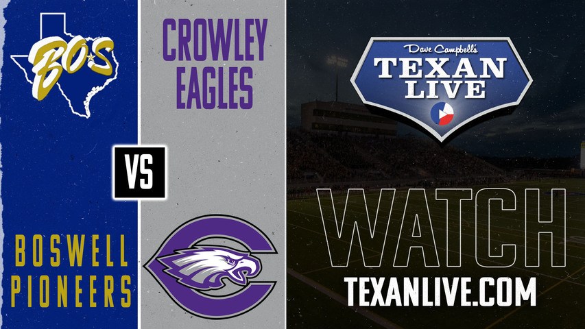 Boswell vs Crowley - 7:00pm- 10/4/2024 -Football - Crowley ISD Sports Complex