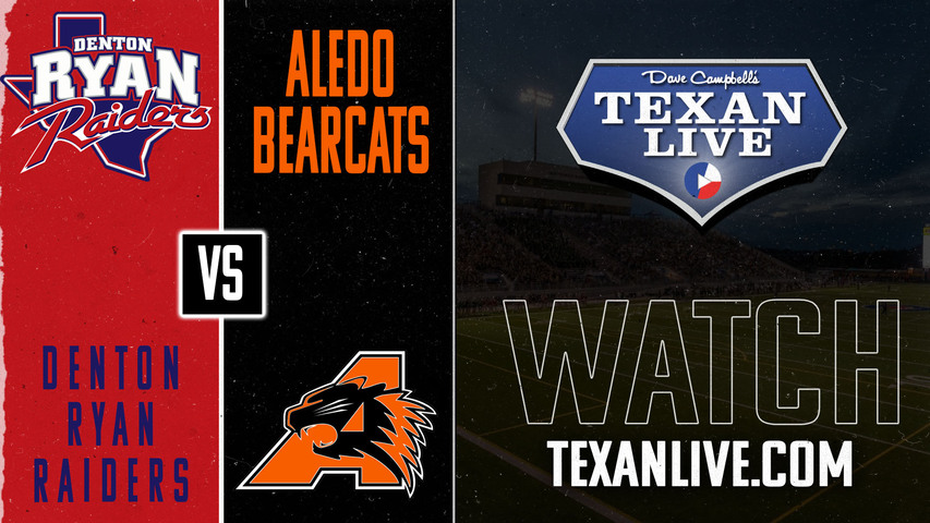 Denton Ryan vs Aledo - 7:00pm- 10/4/2024 -Football - Bearcat Stadium