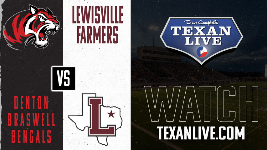 Denton Braswell vs Lewisville - 7:00pm- 10/4/2024 -Football - Max Goldsmith Stadium