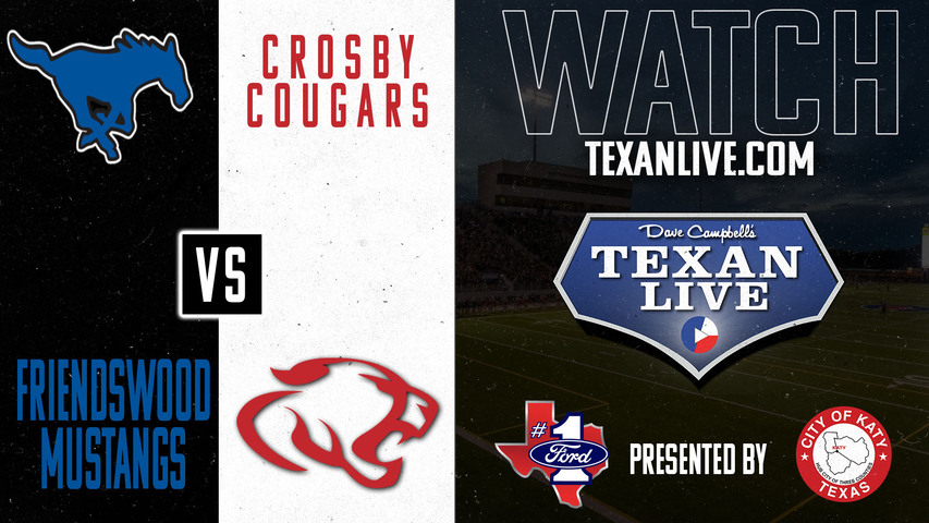 Friendswood vs Crosby - 7:00pm- 10/4/2024 - Football - Cougar Stadium