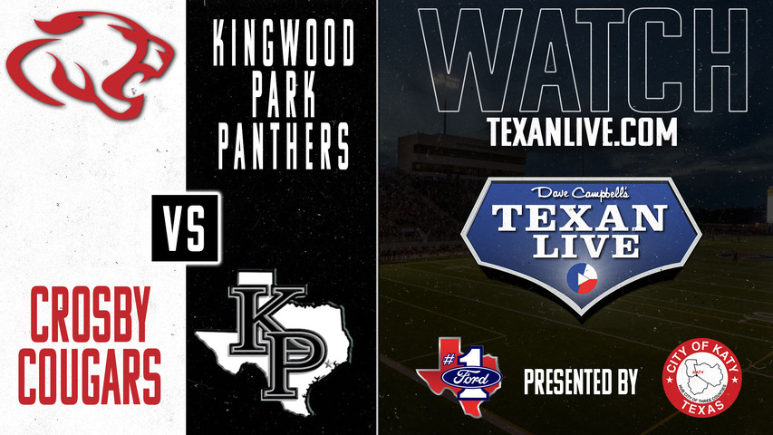 Crosby vs Kingwood Park - 7:00pm- 10/10/2024 - Football - Turner Stadium