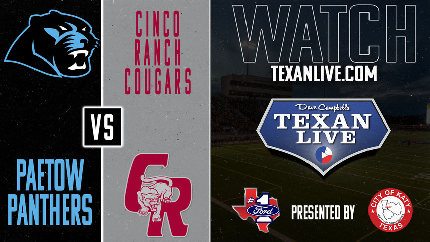 Paetow vs Cinco Ranch - 6:30pm- 10/10/2024 - Football - Legacy Stadium