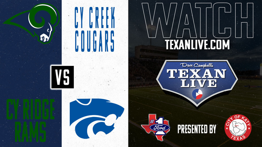 Cy Ridge vs Cy Creek - 7:00pm- 10/11/2024 - Football - Pridgeon Stadium