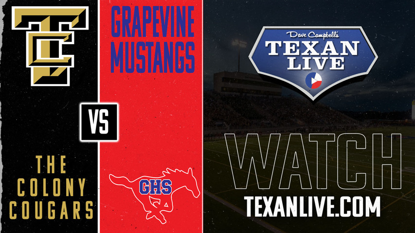 The Colony vs Grapevine - 7:00pm- 10/18/2024 - Football - Mustang-Panther Stadium