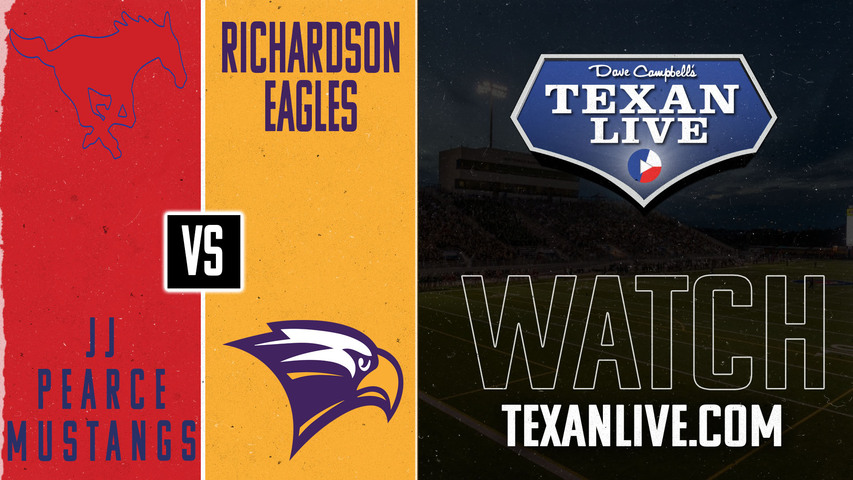 JJ Pearce vs Richardson - 7:00pm- 10/18/2024 - Football - Eagle-Mustang Stadium