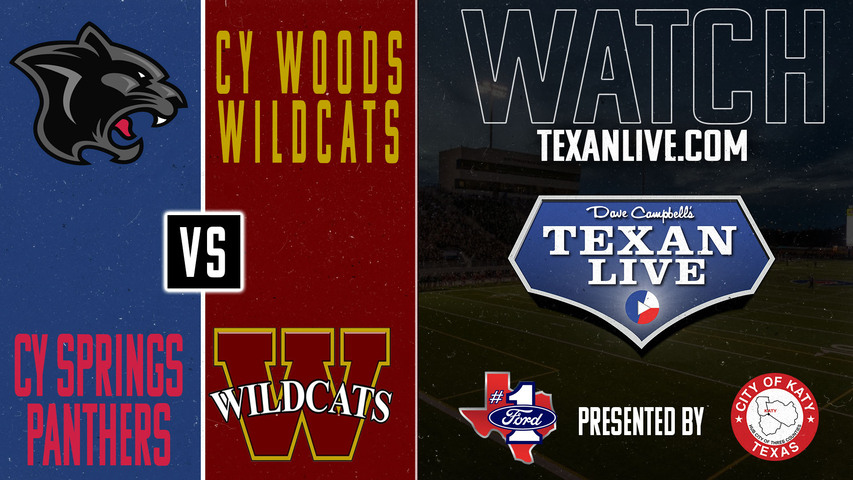 Cy Springs vs Cy Woods - 7:00pm- 10/18/2024 - Football - Cy Fair FCU Stadium