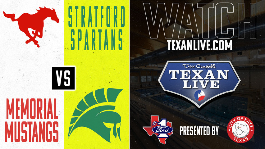 Stratford vs Memorial - 6:30pm start- 10/15/2024 - Waterpolo - Boys - Live from W.W. Emmons Natatorium (SBISD) - Regional Quarter Final - Playoffs