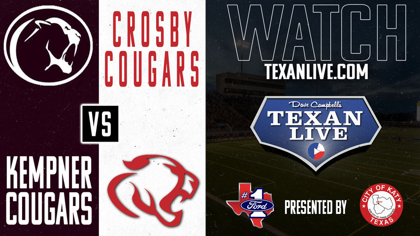 Kempner vs Crosby - 7:00pm- 10/18/2024 - Football - Cougar Stadium