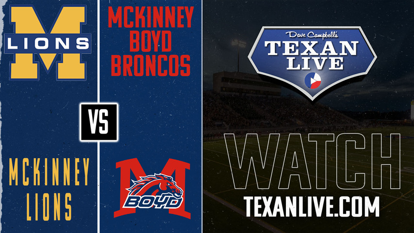 Mckinney vs Mckinney Boyd - 7:00pm- 10/25/2024 - Football - Mckinney ISD Stadium