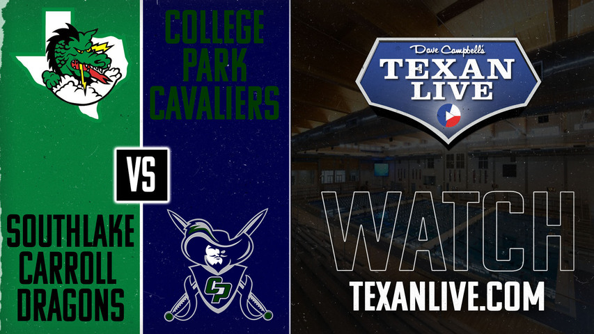 Southlake Carroll vs College Park - Boys - Region 1 - 1pm - 10/18/24 - Waterpolo - Regional Semi-Finals - Playoffs - LISD Aquatic Center